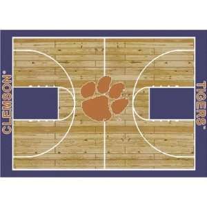 Milliken P/#533325 C/#1050 College Court Clemson Tigers Rug Size 5 4 