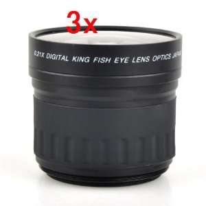  Neewer 3x 58 mm 58mm 0.21X Fisheye Lens for Canon Nikon 
