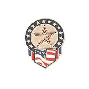  Houston Astros Flag Pin by Peter David