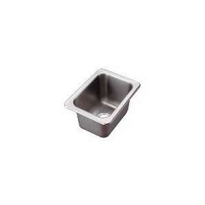 Polarware 101 1 1   Yukon Drop In Sink, 1 Compartment, SS, 13 in x 17 