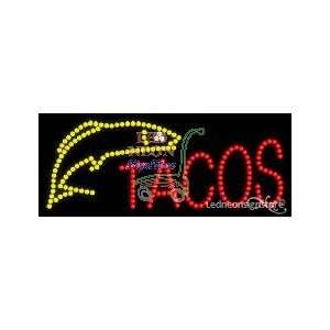  Tacos Logo LED Sign