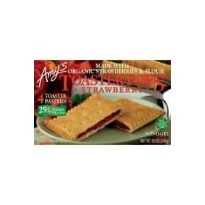 Amys Organic Strawberry Toaster Pop, 8.5 Oz (Pack of 12)  