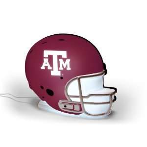 NCAA Texas A&M Aggies LED Lit Football Helmet  Sports 