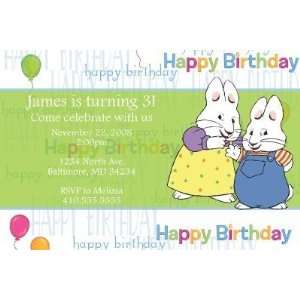  Print Your Own Custom Max and Ruby Invitations Everything 