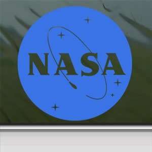  Nasa Blue Decal Space Symbol Sci Fi UFO Window Blue 