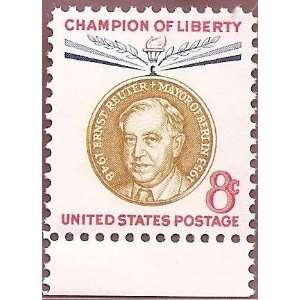    Stamp United States Ernst Reuter Scott 1021 