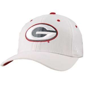    Zephyr Georgia Bulldogs White Chocolate Zfit Hat