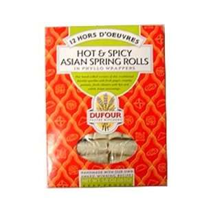 Hot & Spicy Asian Spring Rolls 5.8 oz.  Grocery & Gourmet 