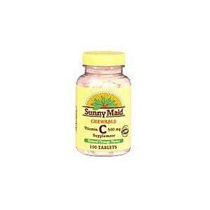  Sunny Maid Vitamin C Chewtabs 500mg 100 Health & Personal 