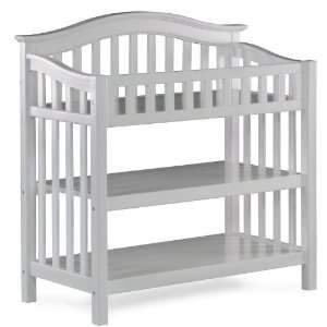    Atlantic Furniture Windsor Knock Down Changing Table in White Baby