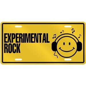  NEW  SMILE    I LISTEN EXPERIMENTAL ROCK  LICENSE PLATE 