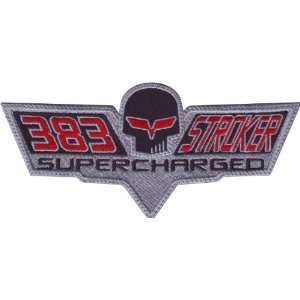  Chevy 383 Stroker Supercharged Embroidered Sew On Patch 