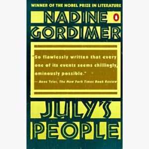  Julys People (a novel) (9780140061406) GORDIMER (Nadine 
