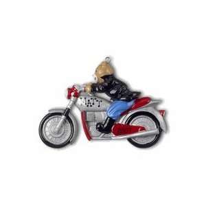  3064 Motorcycle Personalized Christmas Holiday ornament 