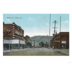  View of Miners Street   Yreka, CA Premium Poster Print 