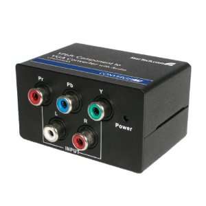   Video Converter W/ Audio Component Ypbpr Signal To VGA Electronics