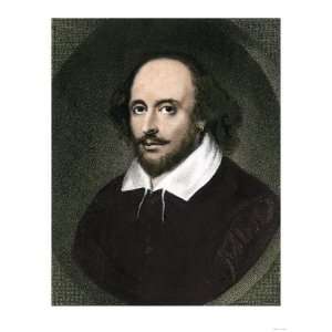  William Shakespeare Premium Poster Print, 24x32