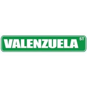   VALENZUELA ST  STREET SIGN