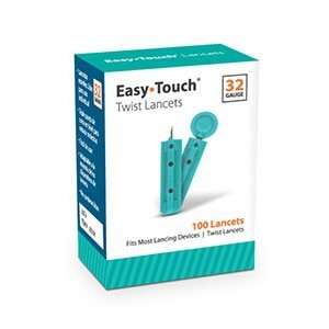  Easy Touch Twist Lancets   32g