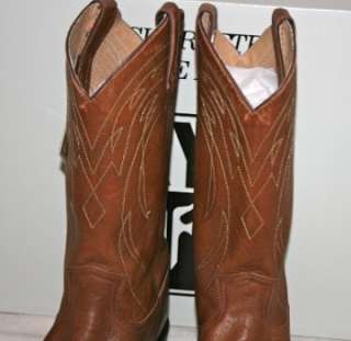MENS~FRYE WESTERN COWBOY BOOT~BILLY PULL ON~US 11~SADDLE~NEW IN BOX 