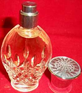 Waterford Lismore Eau de Parfum 1.7 fl oz Vase Near Ful  