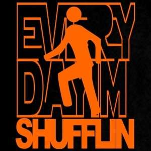 New Orange Everyday Im Shufflin Shuffling Tee T Shirt  