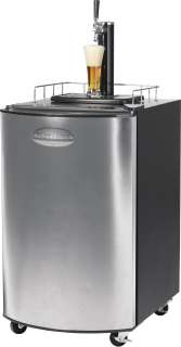 Stainless Steel Beer Keg Refrigerator Fridge Kegerator, KRS 2150 
