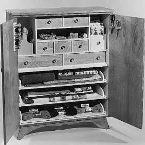  Sewing Cabinet, Plan No. 368 (Woodworking Project Paper 