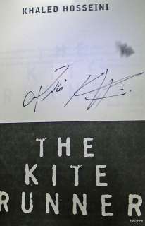 The Kite Runner   SIGNED Khaled Hosseini   Uncorrected Proof   Rare 