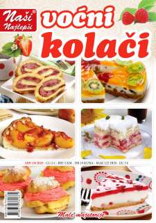 Vocni kolaci Fruit cakes cake Serbian CookBook Serbia Nasi Najlepsi 