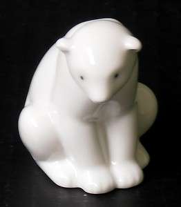 Lladro Dao Porcelain Baby Polar Bear Hand Made in Spain  