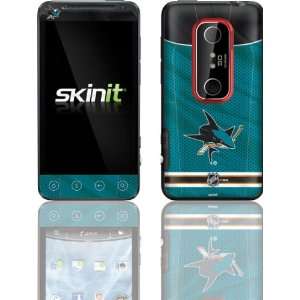    San Jose Sharks Home Jersey skin for HTC EVO 3D Electronics