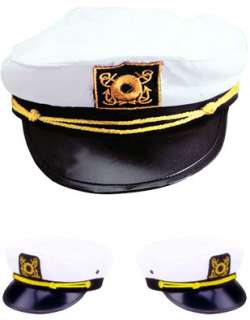 New Captains Skippers Sailing Yacht Costume Hat Cap  