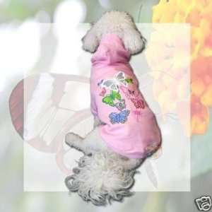 BUTTERFLIES dog sweater puppy clothes XXXXL Hoodie  
