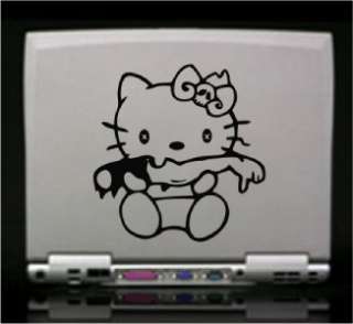 Hello Kitty Zombie Die Cut Vinyl Decal Sticker 5.5  