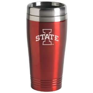  Iowa State University   16 ounce Travel Mug Tumbler   Red 