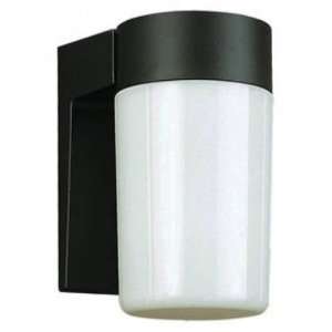   PL 4810WH White 1 Light Outdoor Wall Sconce with Opal Cylinder PL 4810