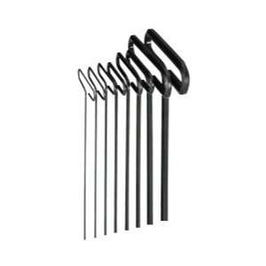  HEX KEY SET 8 PC T HANDLE 9IN. METRIC 2 10MM Arts, Crafts 