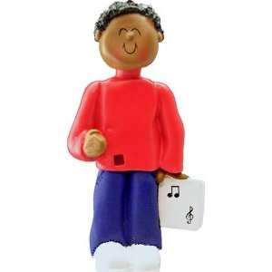  4093 Musician African American Male Ornament Everything 