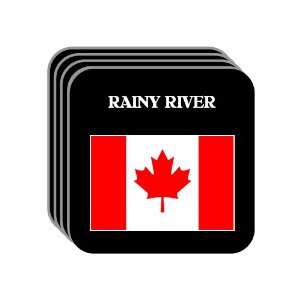  Canada   RAINY RIVER Set of 4 Mini Mousepad Coasters 