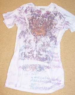 GO Jeans graphic tattoo sublimation tee (M), like new, thin, pit to 