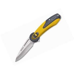  Buck Revel Yellow Handle 2 1/2inch 420hc Blade Stainless 