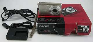 Casio Exilm 7.2 MP Silver Digital Camera EX Z70 0079767622275  