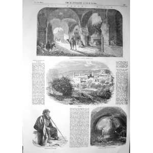  1857 DESERT CARAVANSERAL ARISH HEBRON BEYROUT NAZARETH 