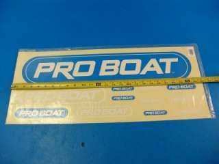 Pro Boat Decal Sheet Decals Stickers PRB0001 Blackjack  
