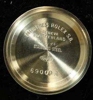 Vintage Rolex 29 Jewel Oyster Perpetual Date Ladies Stainless Steel 