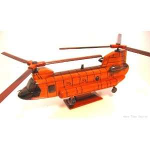  The CH 47D Chinook Wooden Model 