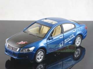 32 Honda Accord Blue pull back car Metal Die Cast model  