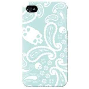  Second Skin iPhone 4S Print Cover (Paisley/TYPE 2/Emerald 