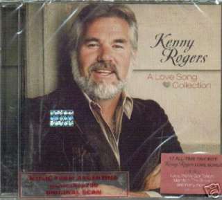 KENNY ROGERS, A LOVE SONG COLLECTION. FACTORY SEALED CD. In English.